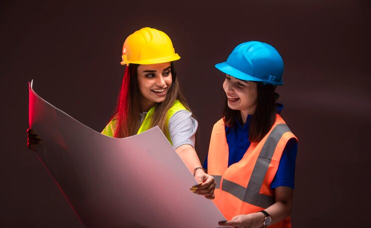 Painting & Renovation Works female construction engineers working together discussing project plan 114579 17748.jpg