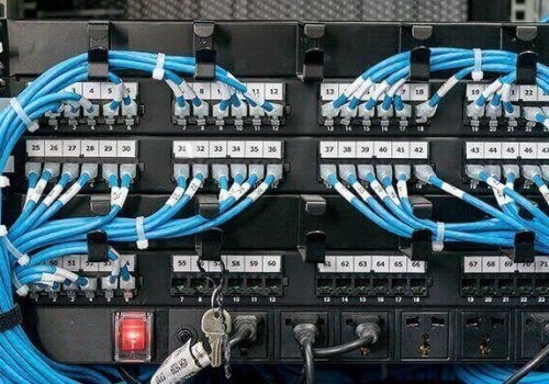 Security System Solutions cable management data point termination & labeling