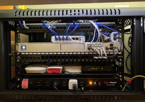 Networking & IT Setup server & network rack setup