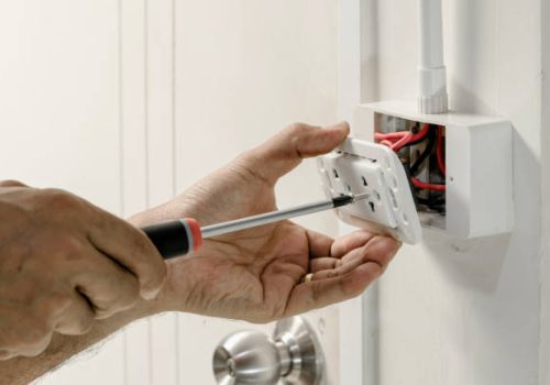 Electric Service switch & socket installation
